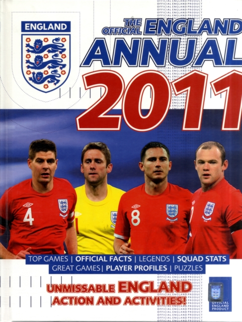 The Official England Annual 2011, Hardback Book