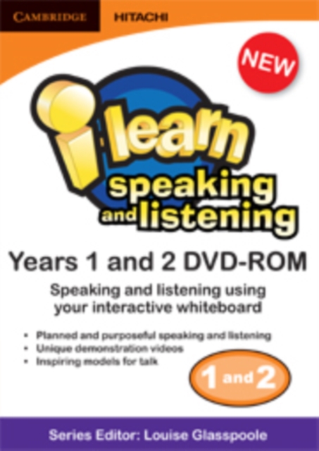 i-learn: Speaking and Listening Years 1 and 2 DVD-ROM, DVD-ROM Book