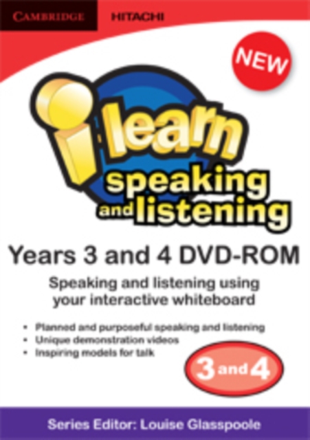 i-learn: Speaking and Listening Years 3 and 4 DVD-ROM, DVD-ROM Book