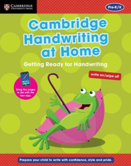 Cambridge Handwriting at Home: Getting Ready for Handwriting, Paperback Book
