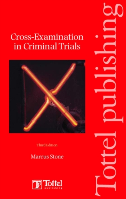 Cross-examinations in Criminal Trials, Paperback / softback Book