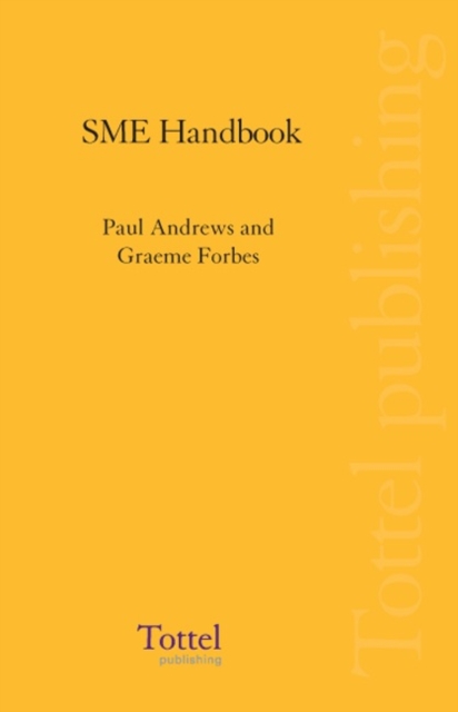 SME Handbook, Paperback Book