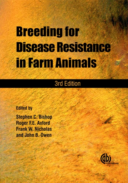Breeding for Disease Resistance in Farm Animals, Hardback Book