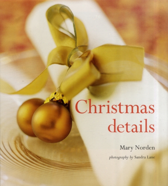 Christmas Details, Paperback Book