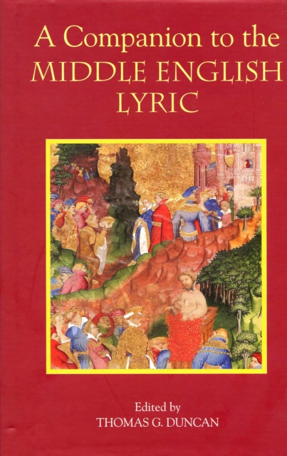 A Companion to the Middle English Lyric, PDF eBook