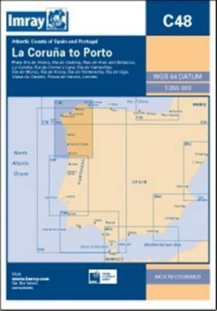 Imray Chart C48 : A Coruna to Porto, Paperback / softback Book
