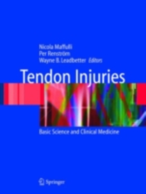 Tendon Injuries : Basic Science and Clinical Medicine, PDF eBook