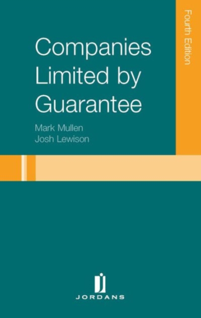 Companies Limited by Guarantee, Hardback Book