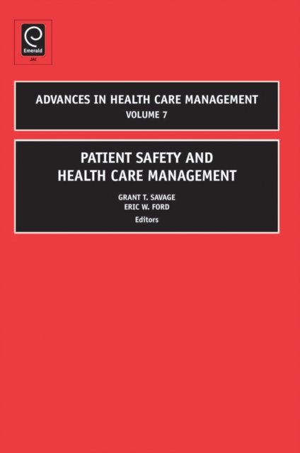Patient Safety and Health Care Management, PDF eBook
