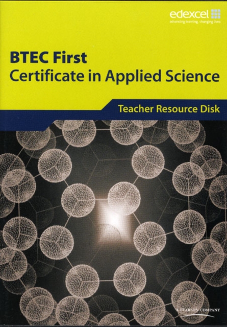 BTEC First Certificate in Applied Science Teacher Support Disk : Teacher Support Disk, CD-ROM Book
