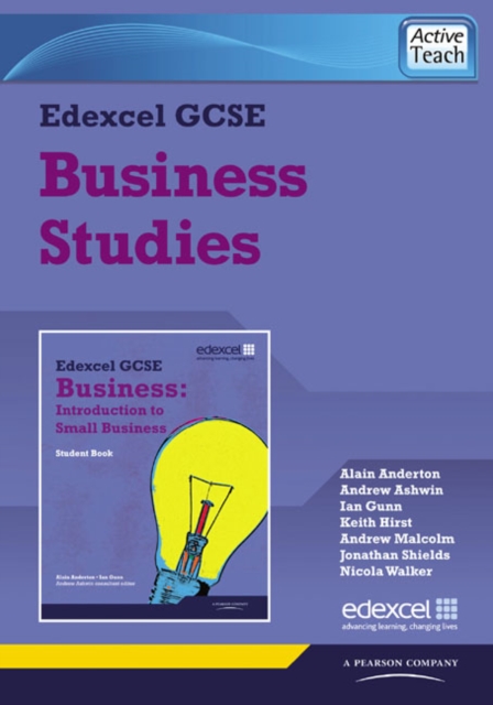 Edexcel GCSE Business ActiveTeach CDROM, CD-ROM Book
