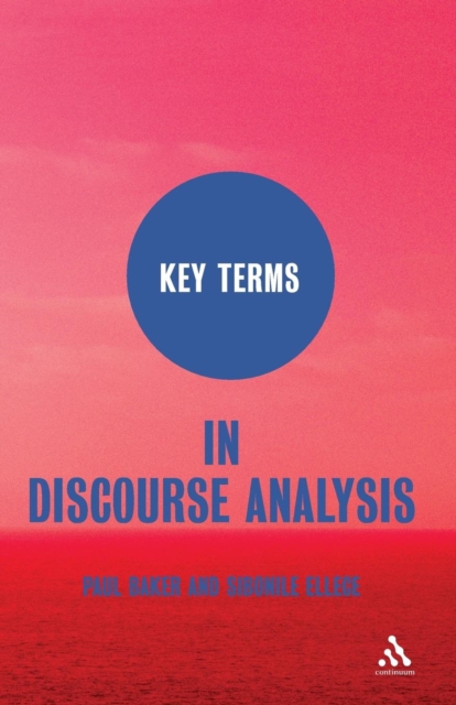 Key Terms in Discourse Analysis, Paperback / softback Book