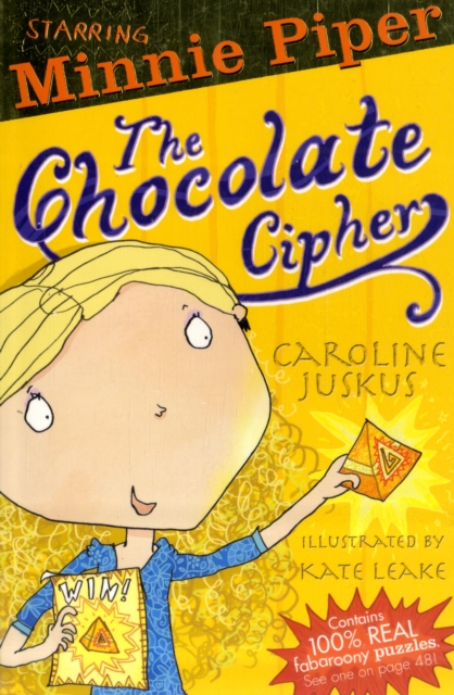 Minnie Piper : The Chocolate Cipher, Paperback / softback Book