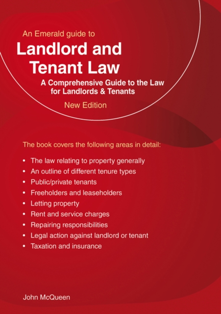 Landlord and Tenant Law, Paperback Book