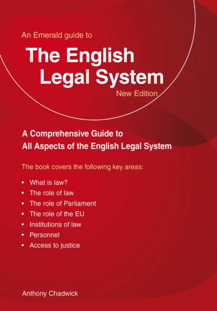 The English Legal System, Paperback Book