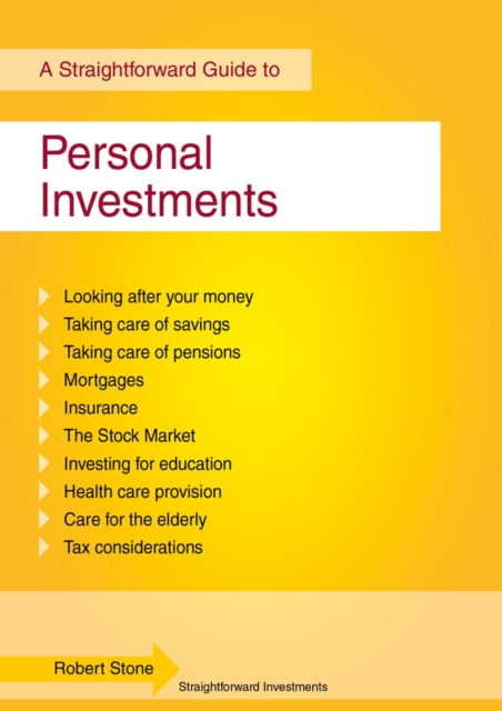 Personal Investments : A Straightforward Guide, Paperback Book
