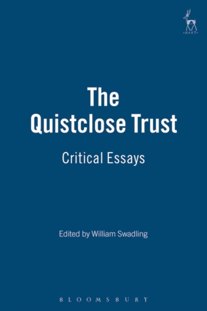 The Quistclose Trust : Critical Essays, PDF eBook