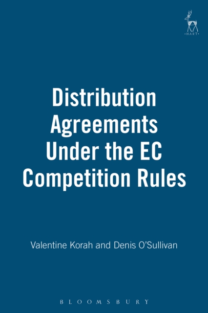 Distribution Agreements Under the EC Competition Rules, PDF eBook