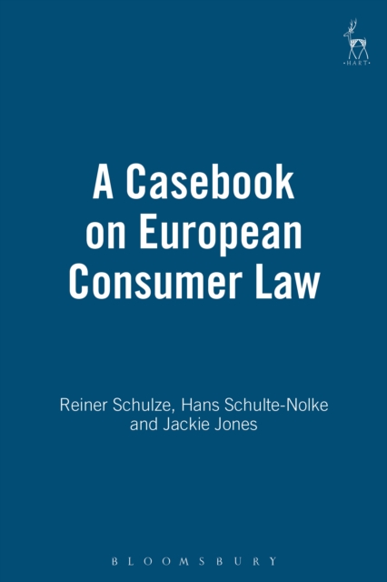 A Casebook on European Consumer Law, PDF eBook