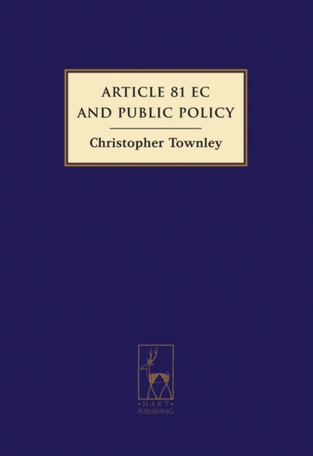 Article 81 EC and Public Policy, PDF eBook