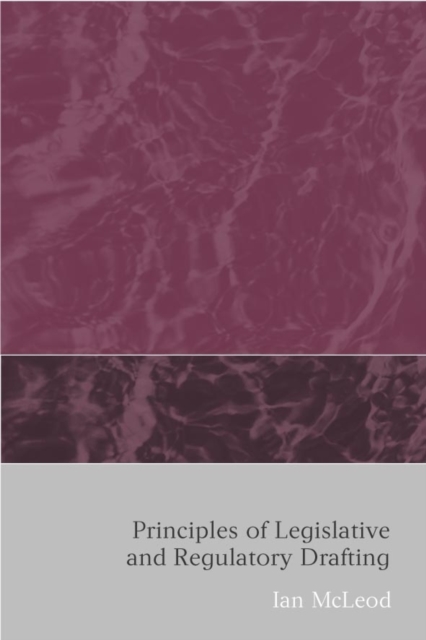 Principles of Legislative and Regulatory Drafting, PDF eBook
