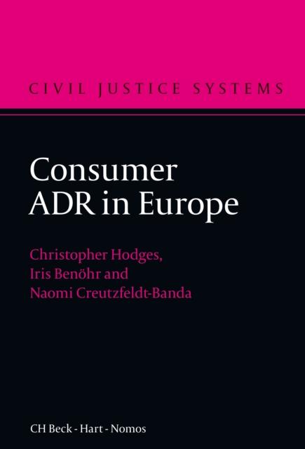 Consumer ADR in Europe, EPUB eBook