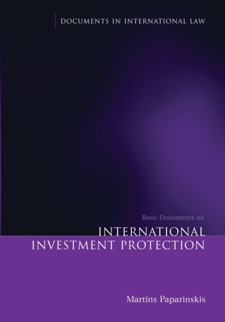 Basic Documents on International Investment Protection, EPUB eBook