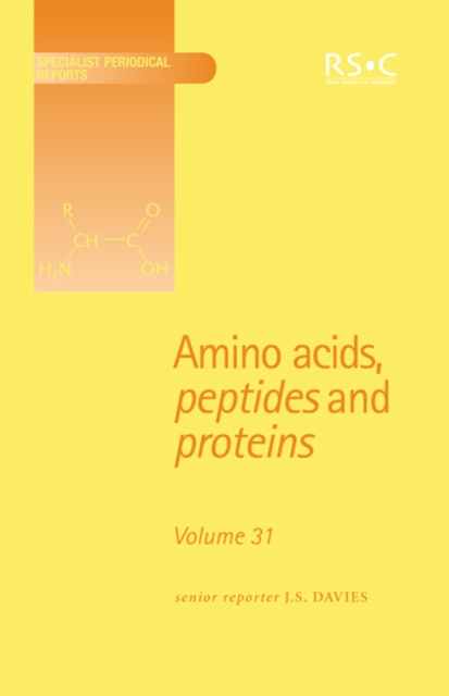 Amino Acids, Peptides and Proteins : Volume 31, PDF eBook