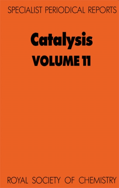 Catalysis : Volume 11, PDF eBook