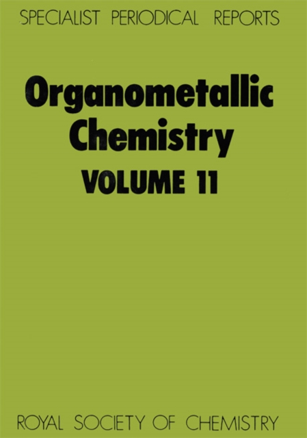 Organometallic Chemistry : Volume 11, PDF eBook
