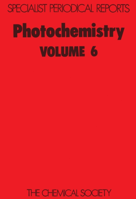 Photochemistry : Volume 6, PDF eBook