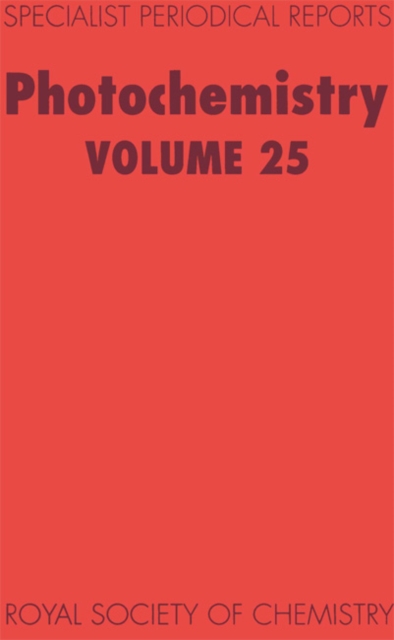 Photochemistry : Volume 25, PDF eBook