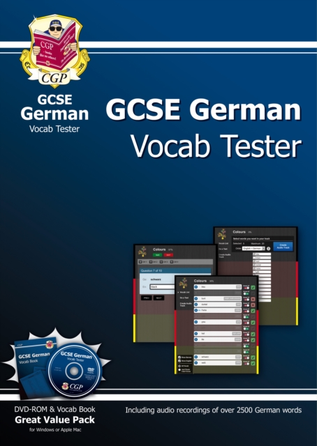 GCSE German Interactive Vocab Tester - DVD-ROM and Vocab Book (A*-G Course), Mixed media product Book
