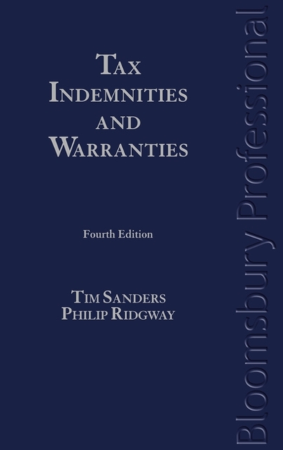 Tax Indemnities and Warranties, Paperback / softback Book