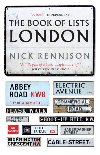 The Book Of Lists London, EPUB eBook