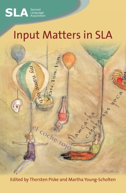 Input Matters in SLA, Paperback / softback Book