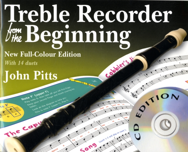 Treble Recorder From The Beginning & CD : New Full-Colour Edition, Multiple-component retail product Book