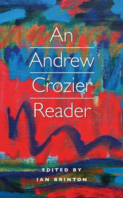 Andrew Crozier Reader, Paperback / softback Book