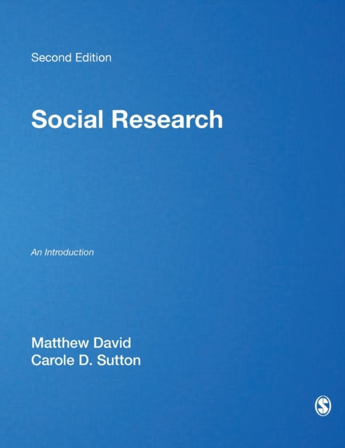 Social Research : An Introduction, Hardback Book