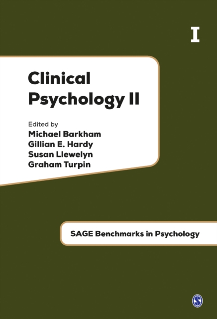 Clinical Psychology II : Treatment Models & Interventions, Multiple-component retail product Book