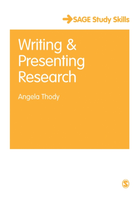 Writing and Presenting Research, PDF eBook