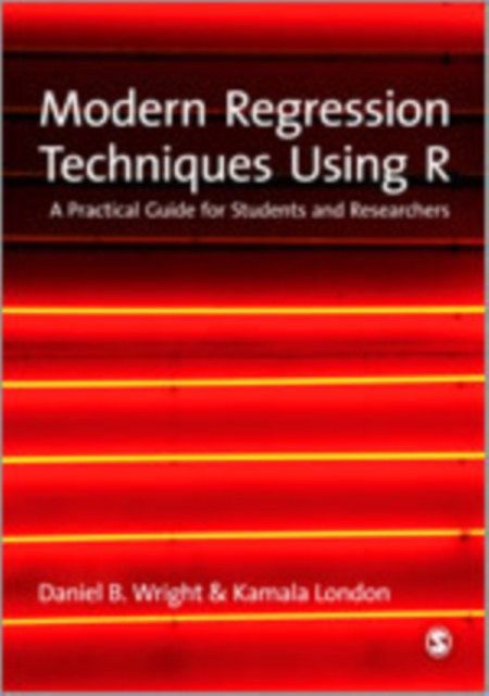 Modern Regression Techniques Using R : A Practical Guide, Hardback Book