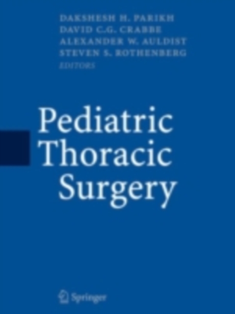 Pediatric Thoracic Surgery, PDF eBook