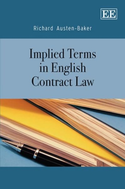 Implied Terms in English Contract Law, Hardback Book