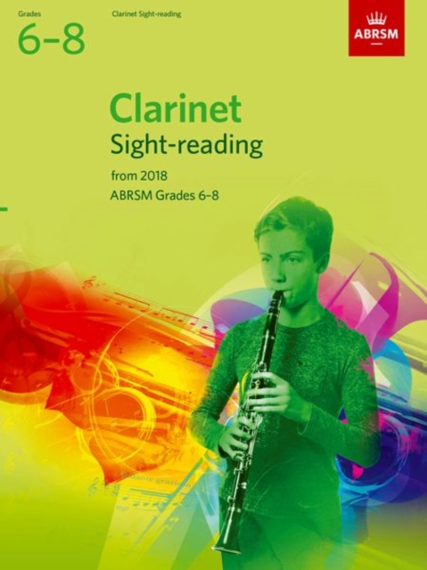 Clarinet Sight-Reading Tests, ABRSM Grades 6-8 : from 2018, Sheet music Book