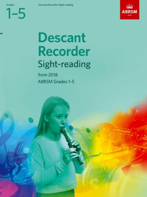 Descant Recorder Sight-Reading Tests, ABRSM Grades 1-5 : from 2018, Sheet music Book