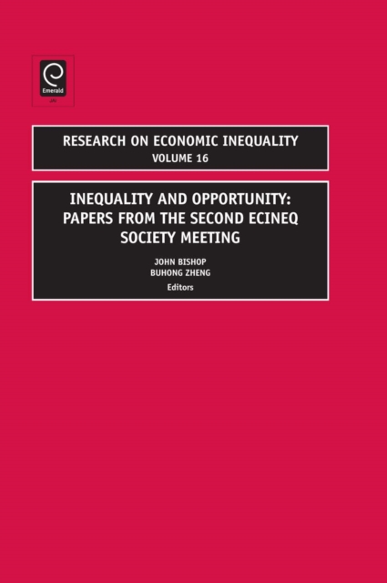 Inequality and Poverty : Papers from the Second Ecineq Society Meeting, PDF eBook