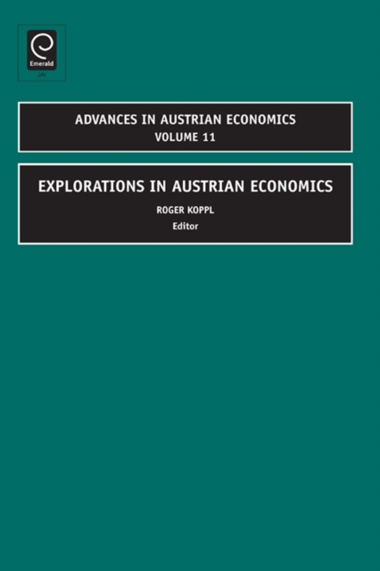 Explorations in Austrian Economics, Hardback Book