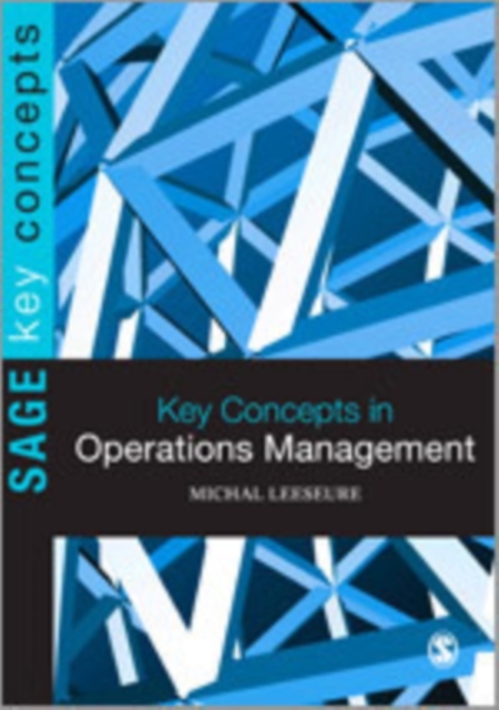 Key Concepts in Operations Management, Hardback Book