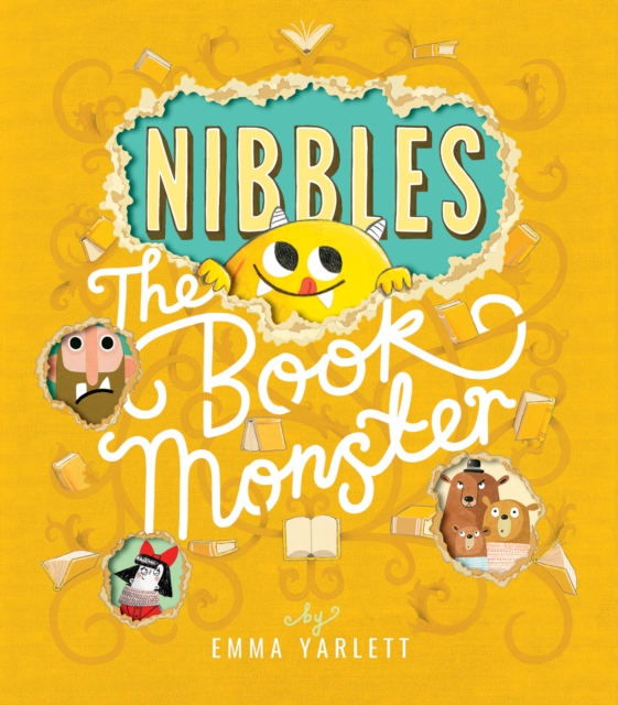 Nibbles the Book Monster, Hardback Book